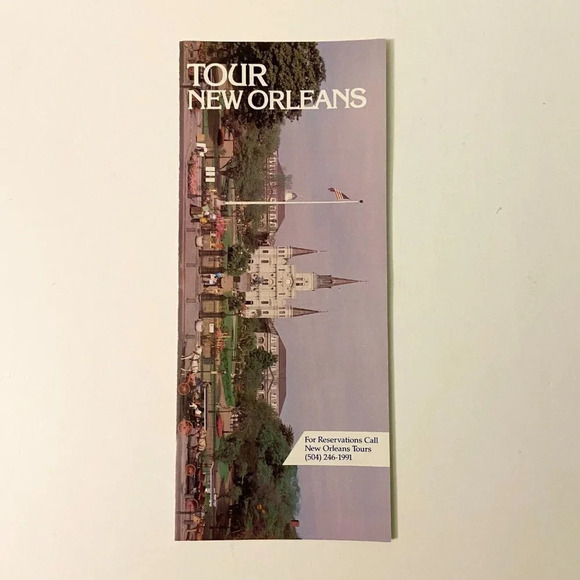 Vintage New Orleans Tour Brochure Mississippi River Cruise and Jazz Festival - Picture 3 of 15